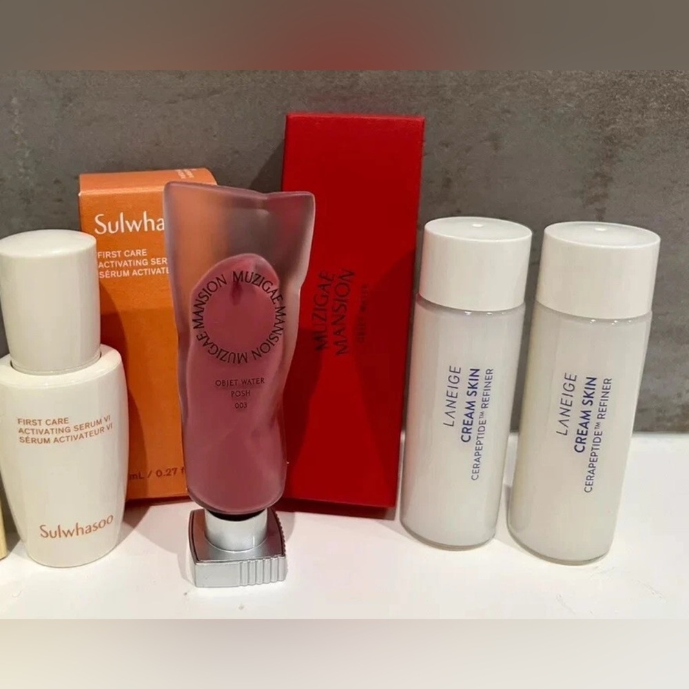 Muzigae Mansion Object Water Posh 003 (new) & K Beauty Samples From AMOREPACIFIC